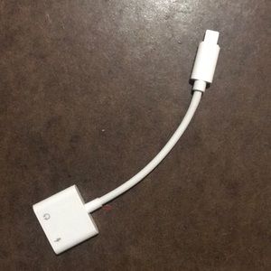 iPhone headphones / charger adapter !